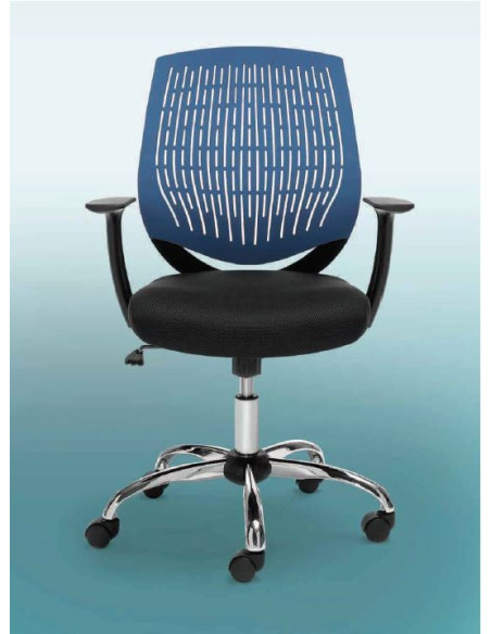 Silla giratoria respaldo ergonómico ALASKA