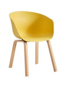 Silla metal y polipropileno, DANTE NEW