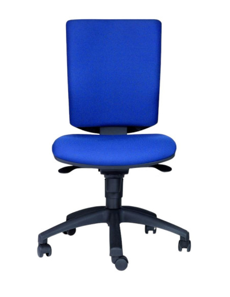 Silla giratoria, sin brazos, tapizado textil FLASH-SB