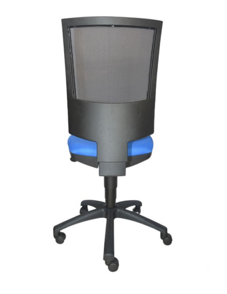 Silla giratoria respaldo en malla, sin brazos FLASH-MLL-SB-P