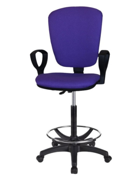 Taburete de trabajo con brazos UDINE TABURETE