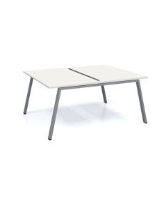 Mesa Bench 1 módulo serie Atrio (2 puestos). Exprés