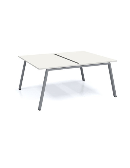Mesa Bench 1 módulo serie Atrio (2 puestos). Exprés