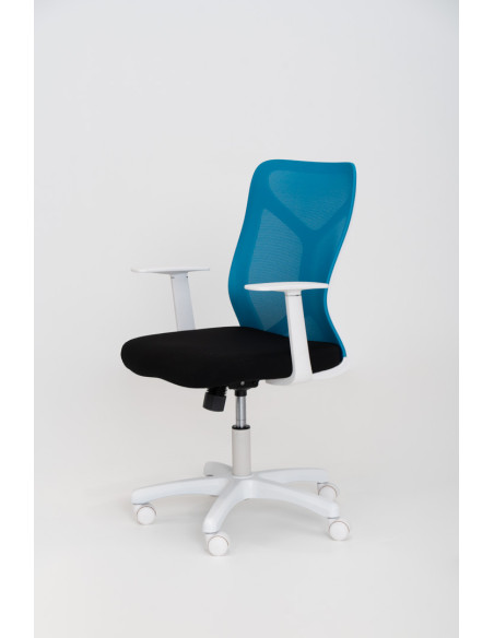 Silla de oficina GEMMA WHITE