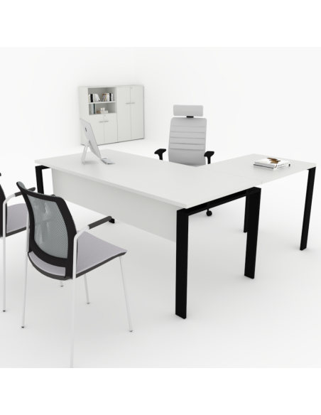 Mesa de oficina CLASICA CON ALA