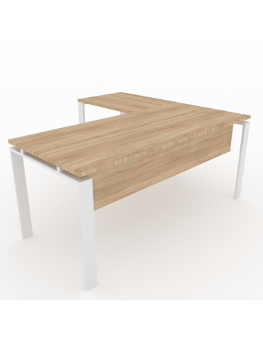Mesa de oficina CLASICA CON ALA