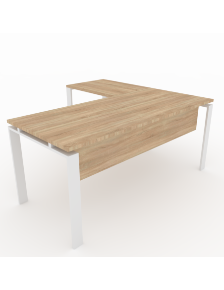 Mesa de oficina CLASICA CON ALA