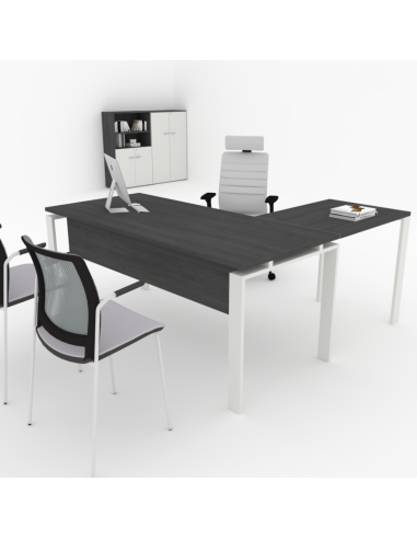 Mesa de oficina CLASICA CON ALA