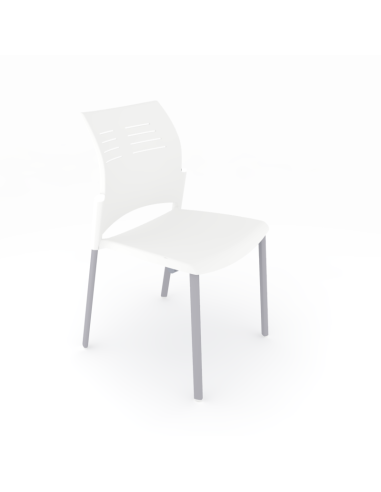 Silla sin brazos y con estructura...