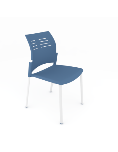 Silla sin brazos y con estructura...