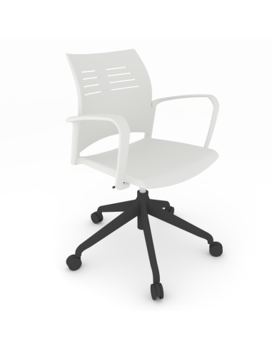 Silla Giratoria con brazos y...