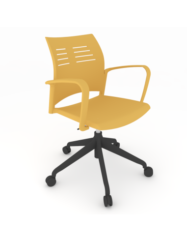 Silla Giratoria con brazos y...
