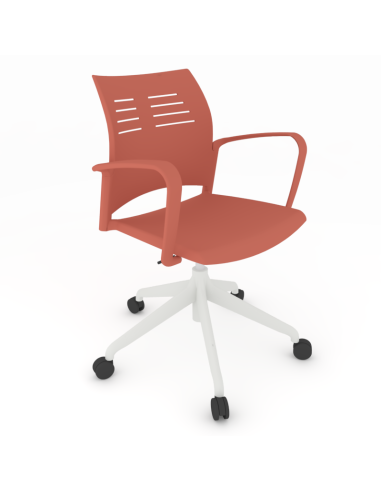 Silla Giratoria con brazos y...