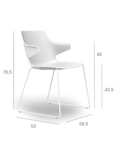 silla confidente ANGIE
