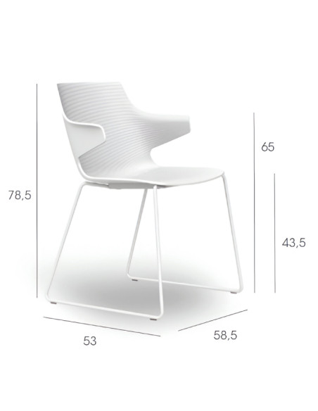 silla confidente ANGIE