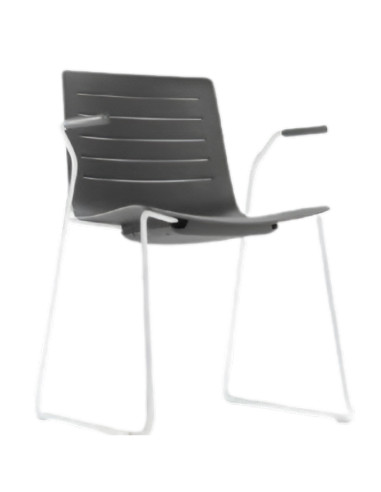 Silla confidente SKIN CON BRAZOS