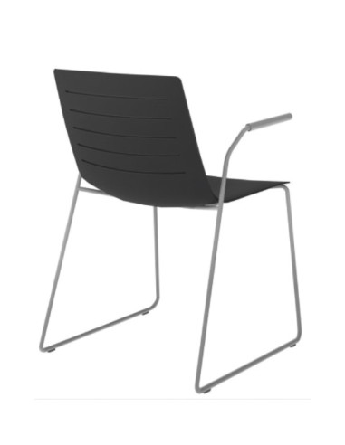 Silla confidente SKIN CON BRAZOS