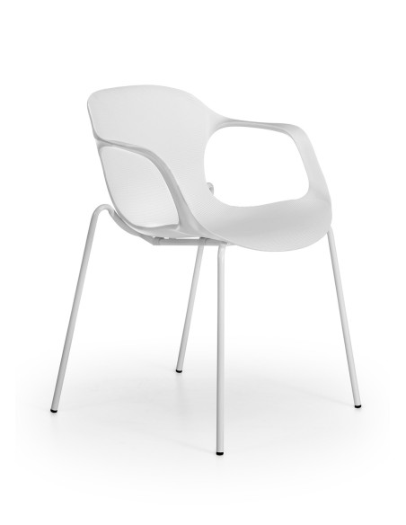 Silla fija confidente con monocarcasa BORIA