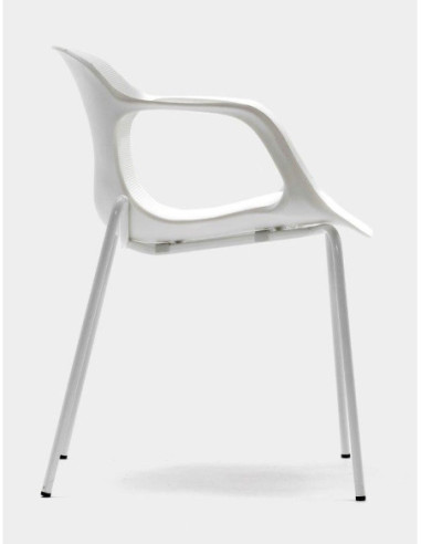 Silla fija confidente con monocarcasa...