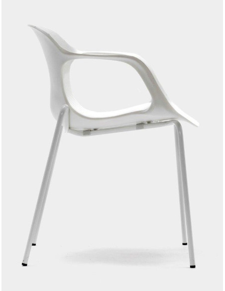 Silla fija confidente con monocarcasa BORIA