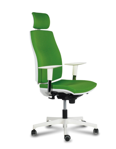 Silla de oficina, brazos y cabezal ZOE 2
