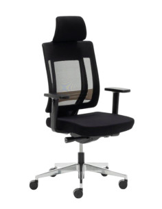 Silla giratoria, respaldo alto MARENTELL