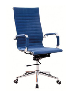 Sillón respaldo alto, tapizado textil OLIVER