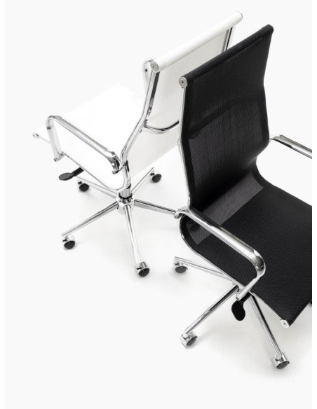 Silla giratoria de respaldo alto BERVAN