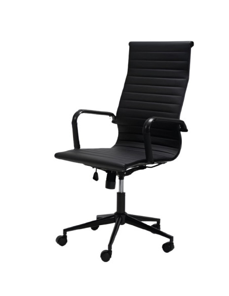 Sillón ejecutivo, estructura negra, SMART