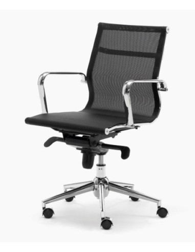 Silla giratoria respaldo medio BERVAN