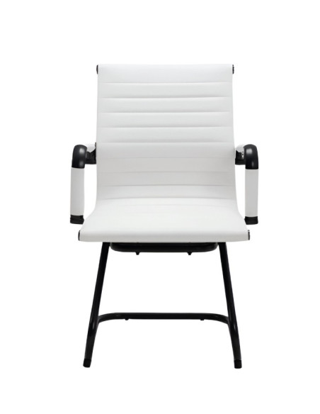 Silla confidente, con estructura negra, SMART-V