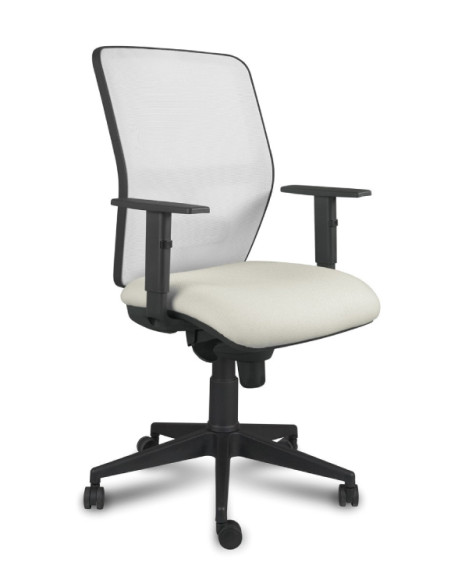 Silla Operativa carcasa blanca o negra, KERRY