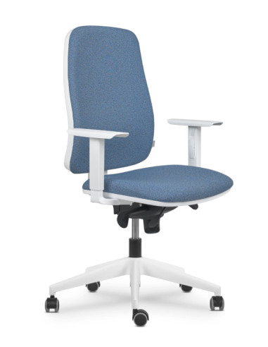 Silla oficina, respaldo tapizado,...