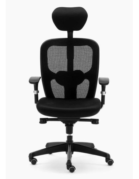 Silla giratoria respaldo en malla BRISTON CABEZAL