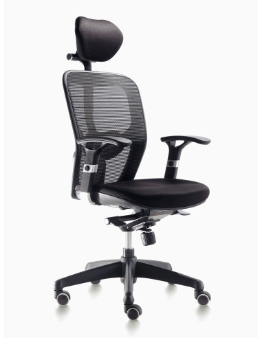 Silla giratoria respaldo en malla...