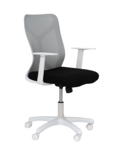 Silla de oficina GEMMA WHITE