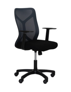 Silla de oficina GEMMA BLACK