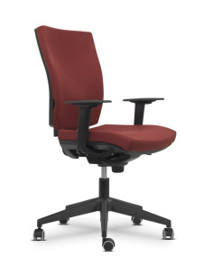 Silla de oficina, tapizada NINA