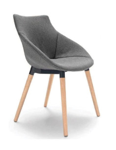 Silla confidente tapizada GRETA