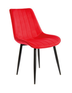 Silla confidente tapizado velvet YUCCA