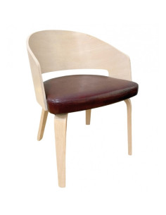Sillón de madera de hevea, SINTRA