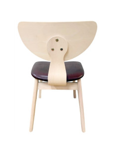 Silla de madera de hevea, DUBLIN