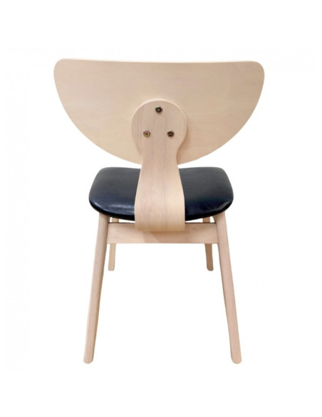 Silla de madera de hevea, DUBLIN