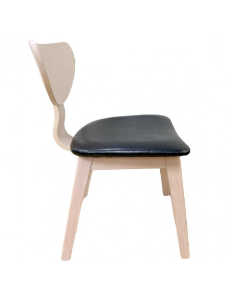 Silla de madera de hevea, DUBLIN