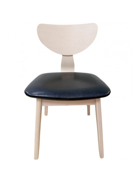 Silla de madera de hevea, DUBLIN