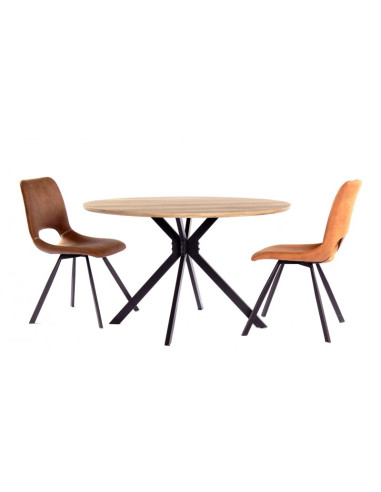 Mesa redonda vintage MINERVA