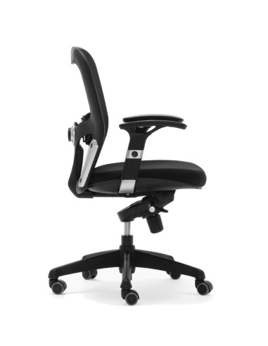 Silla giratoria respaldo alto de...