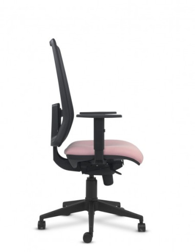 Silla de oficina, con respaldo de...