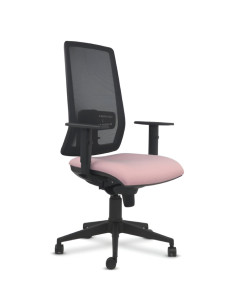 Silla de oficina, con respaldo de malla, NAZARET