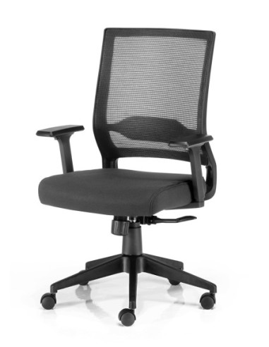 Silla giratoria con brazos SYDARA